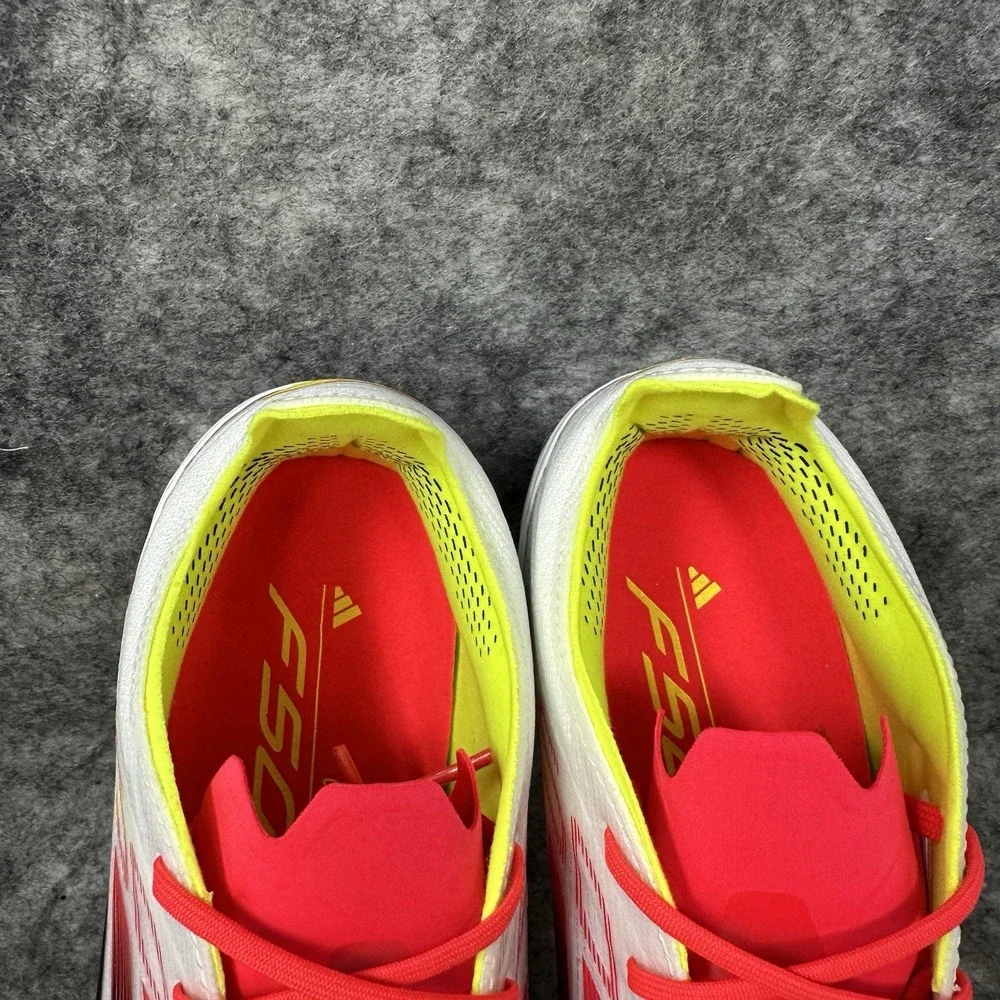 Adidas F50 Pro TF Soccer Shoes Mens Size 7 Womens Sz 8 Pure Victory Turf IE1220